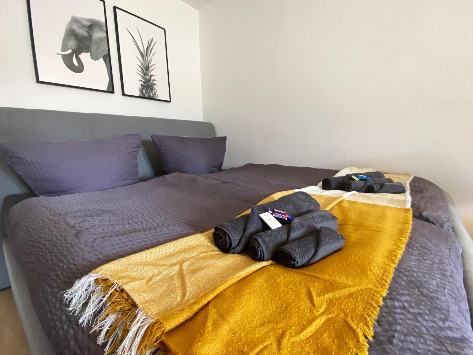 Schoelerberg Apartment Mit Tiefgaragenparkplatz Und Kingsize-Bett Osnabrueck Exterior photo